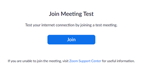 Virtual visit join meeting screenshot