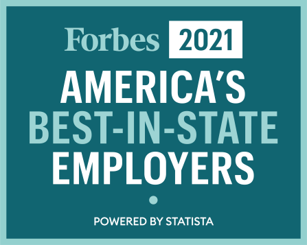 Forbes Best in State Employer 2021