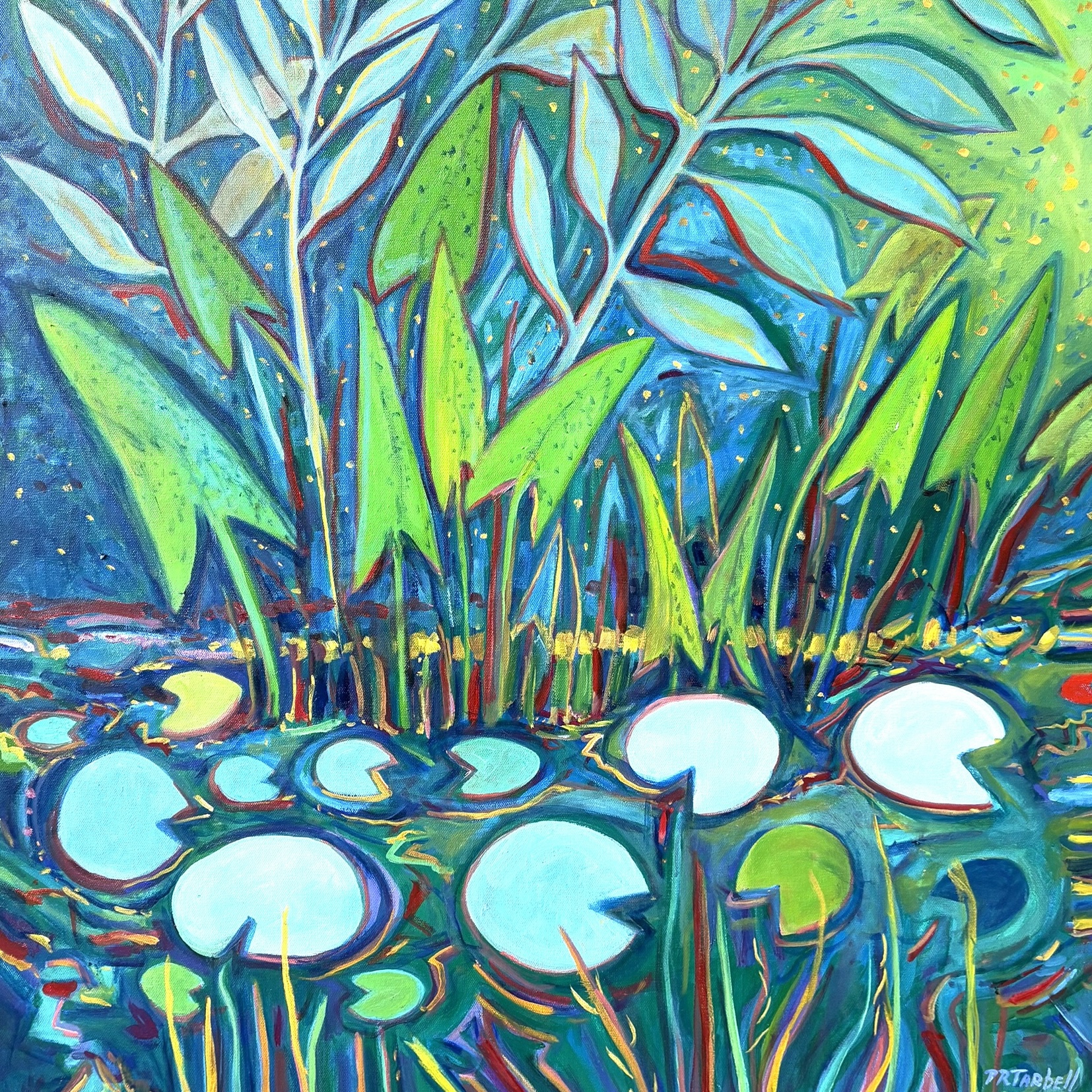 Nature painting by Pamela Tarbell