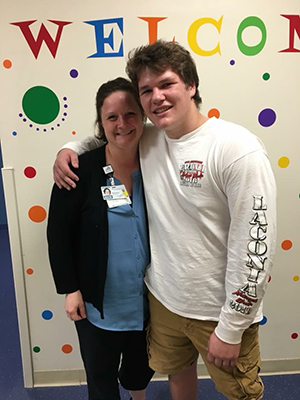 Kristen Johnson with Tommy Cox
