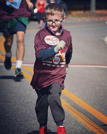 Elliot Perry participating in the CHaD HERO