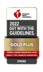 Gold Plus American Heart Association Award Badge