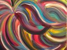 Acrylic artwork by Lynne Berard