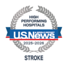 Neurology U.S. News award in Stroke 2025-2026
