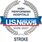 Neurology U.S. News award in Stroke 2026-2027
