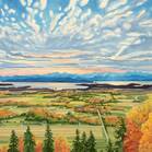 Landscape painting by Natasha Bogar