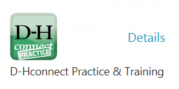 DHConnect practice and training icon
