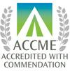 ACCME Accredited with Commendation logo