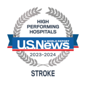 U.S. News Stroke badge - 2023-2024