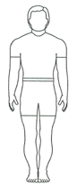 Vestib standing balance exercise illustration