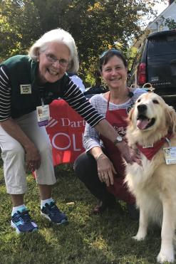 Dartmouth-Hitchcock Volunteers at the Lyme, New Hampshire, Fair