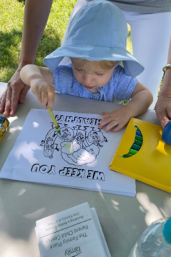 Child coloring