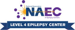 NAEC Level 4 Epilepsy Center badge