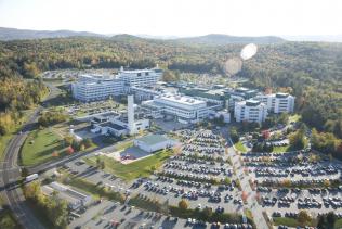 Aerial view of Dartmouth-Hitchcock Medical Center