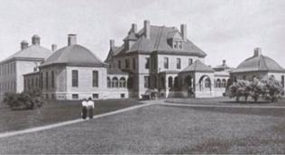 Mary Hitchcock Memorial Hospital at its original location