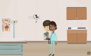 Animated video production example image