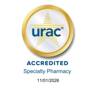 URAC Specialty Pharmacy Accreditation Seal graphic