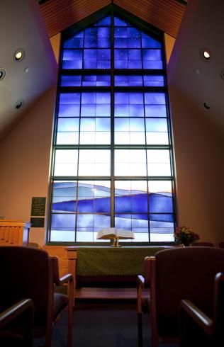 DHMC chapel window