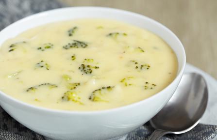 cheddar cheese and broccoli soup