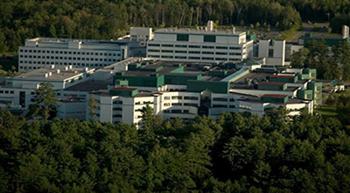 Aerial view of Dartmouth-Hitchcock Medical Center, 2000s