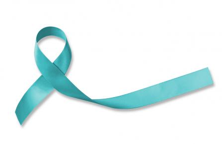 Teal Ribbon for Cervical Cancer