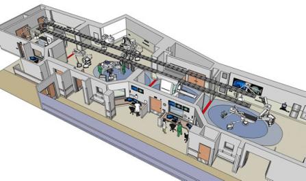 Drawing of Center for Surgical Innovation suite