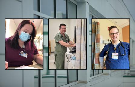 picture of three medical assistants