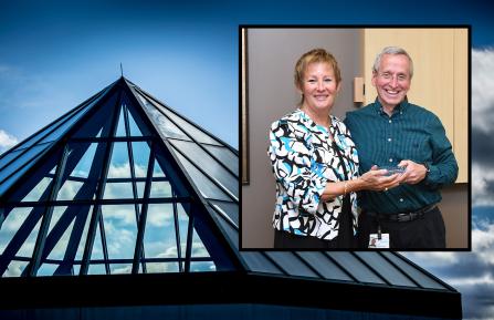 Dr. Chuck and Gail Garceau