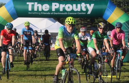 Prouty finish line