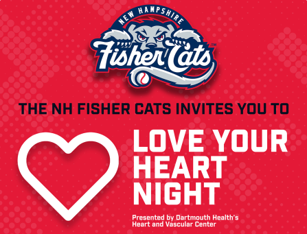 Love your heart night promo graphic