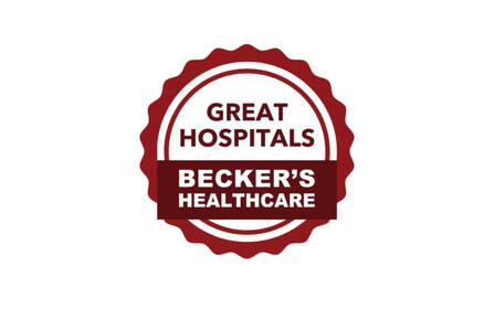 Becker's Great Hospitals award seal 