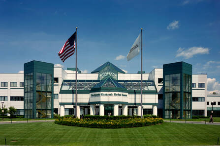 Exterior view of Dartmouth Hitchcock Medical Center