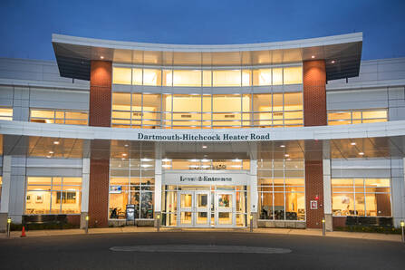 Exterior view of Dartmouth Hitchcock Clinics Heater Road