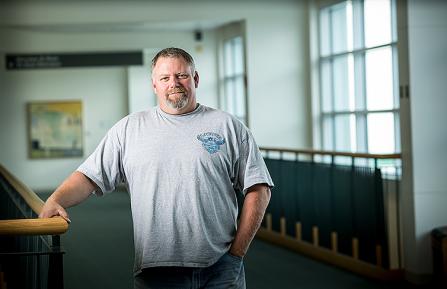 Terry Sams has been donating blood for over 20 years