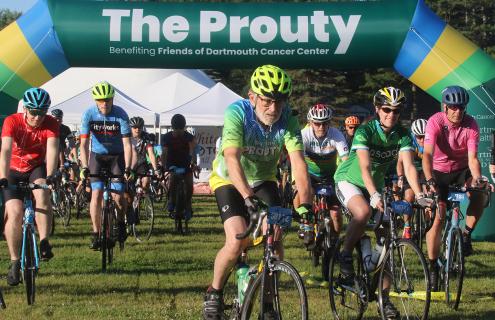 Prouty finish line