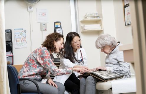 Heart and Vascular Center patient, Ellen, shares photos of her experience as a Fulbright scholar with Edita Pllana-Pruthi, MD and Cynthia Taub, MD.