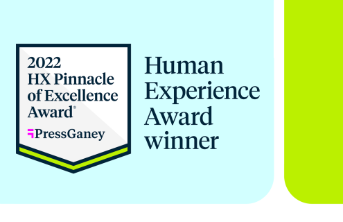 2022 Pinnacle of Excellence Award Logo for Dartmouth Cancer Center