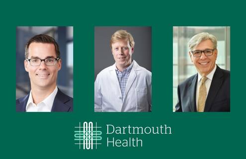 From left: Patrick J. Lanier, BA; James A. Heckman, MD; and Michael F. Rotondo, MD, FACS.