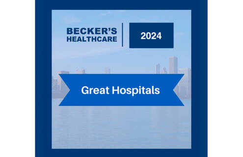 Becker's Healthcare 2024 Great Hospitals logo