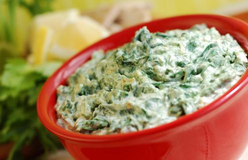 Spinach artichoke dip