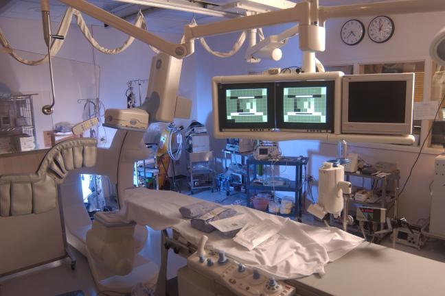 DHMC's cardiac catheterization laboratory 