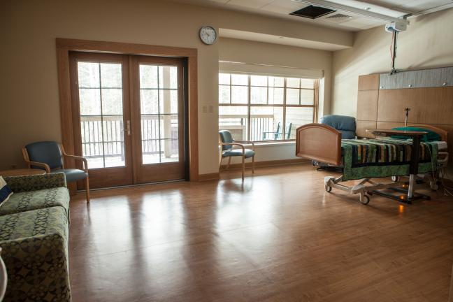 Jack Byrne Center patient room