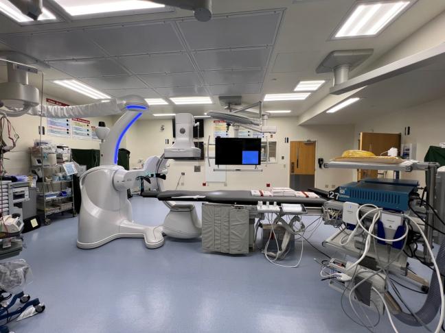 Vascular Surgery GE Hybrid operating room