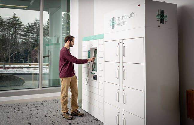 Prescription Locker at DHMC Patient Pavilion