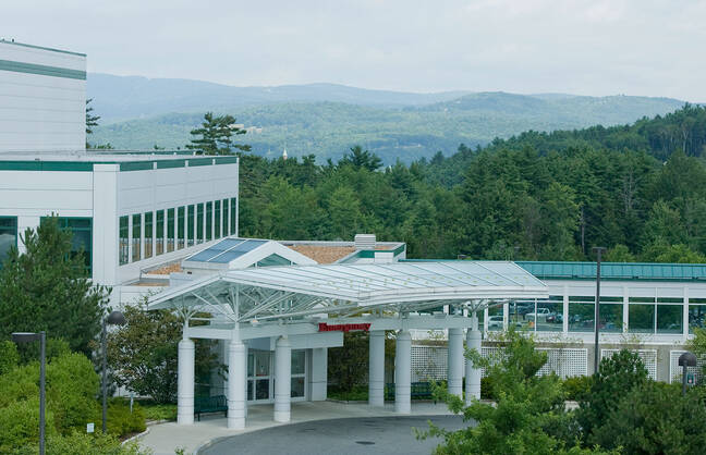 Emergency entrance at DHMC