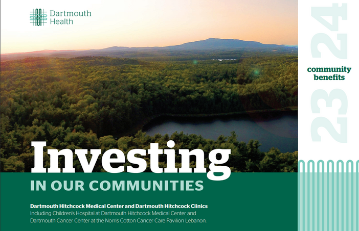 Cover photo of community investments report