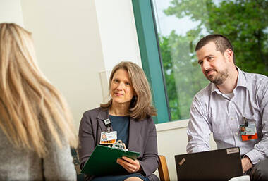 ncologist Garrett Wasp, MD and palliative care physician Amelia Cullinan MD