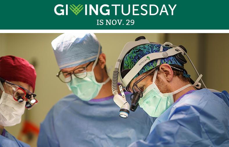 Giving Tuesday is Nov. 29 - make your gift go twice as far!