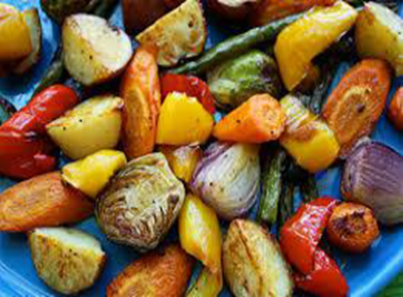 Roast a Rainbow vegetables